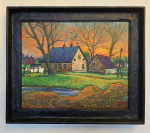 Ewald GAWLIK (1919-1993), „Gospodarstwo Kandlów w Janowie