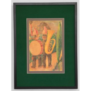 Paweł WRÓBEL (1913-1984), „Przyjaciele” (1976)