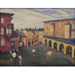 Józef GAJZLER (1945-2009), Marktplatz (2. Hälfte des 20. Jahrhunderts)