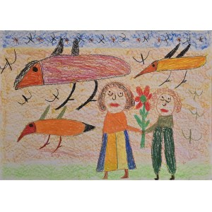 Roman RUTKOWSKI (1930-2010), Birds Among the Steam (2009)
