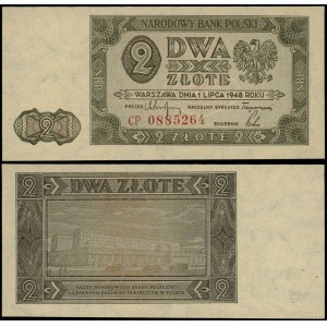 Polska, 2 złote, 1.07.1948