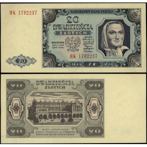 Polska, 20 złotych, 1.07.1948