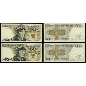 Polska, zestaw: 2 x 50 złotych, 1.06.1979