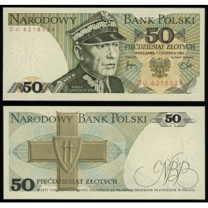 Polska, 50 złotych, 1.06.1982
