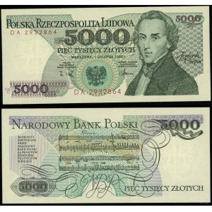 Polska, 5.000 zł, 1.12.1988