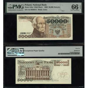 Polska, 50.000 złotych, 1.12.1989