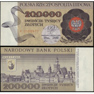 Polska, 200.000 złotych, 1.12.1989
