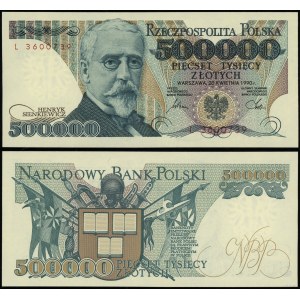 Polska, 500.000 złotych, 20.04.1990