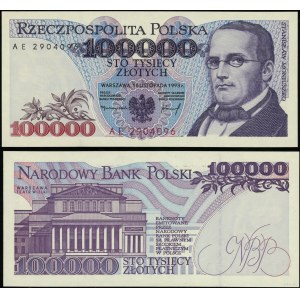 Polska, 100.000 złotych, 16.11.1993