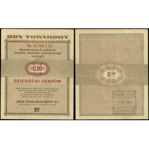 Polska, 10 centów, 1.01.1960