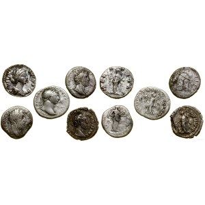 Roman Empire, 5 x denarius set, Rome
