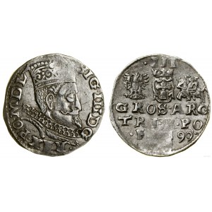 Poľsko, trojak, 1599, Wschowa