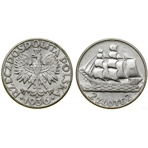 Poland, 2 zloty, 1936, Warsaw