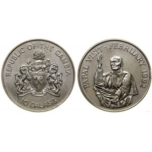 Gambia, 10 dalasi, 1992
