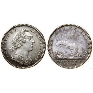 France, token, 1757