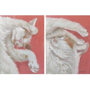Martyna JAROCH (b. 2000), Senna Coco #2, diptych, 2024