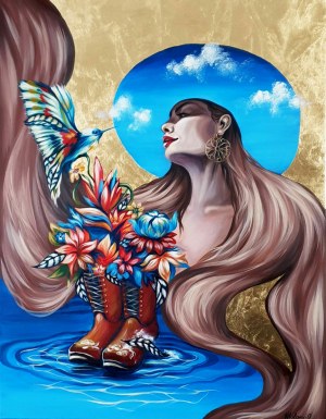 Oksana MALANIJ (ur. 1980), Spring mood III, 2023