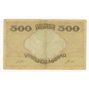 Estonia, 500 marks 1920 (1560)