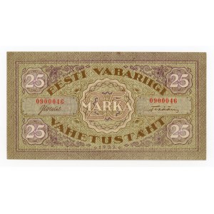 Estonia, 25 marks 1922 (1563)