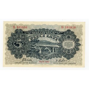 Łotwa, 5 Latu 1940 D (1585)