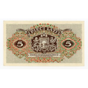 Łotwa, 5 Latu 1940 D (1585)