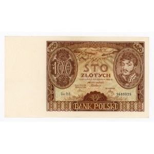 II RP, 100 gold 1934 Ser. BB (128)