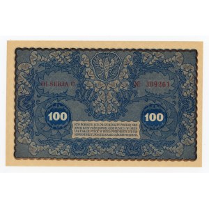 II RP, 100 mkp 1919 IH Serja C (149)