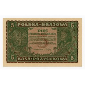 II RP, 5 mkp 1919 II Serja DH (153)