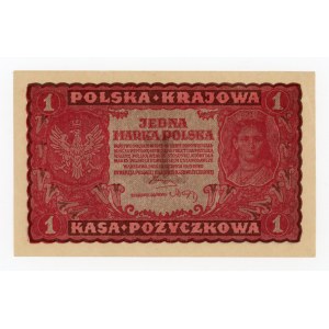 II RP, 1 mkp 1919 I Serja BE (155)