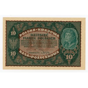 II RP, 10 mkp 1919 II Serja DH (157)