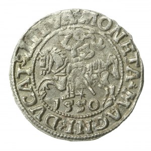 Zygmunt II August, Półgrosz 1550, Wilno, LI/LITVA (527)