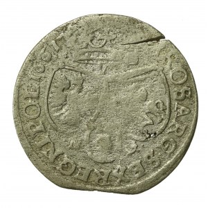 Jan II Kazimierz, Szóstak 1661, Poznań (549)