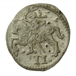 Sigismund II Augustus, Dwudenar 1570, Vilnius, Petra Platina variety (657)