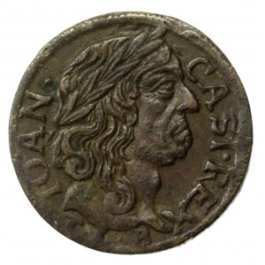 Jan II Kazimierz , Szeląg 1660 TLB, Ujazdów (660)