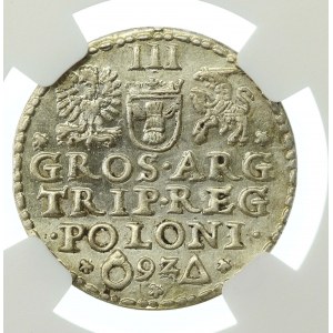 Sigismund III Vasa, Troyak 1594, Malbork. Mint (670)