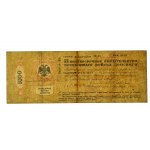Russia, South Russia, Don Cossack, 1,000 ruble term April 1919 (593)