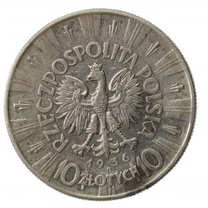 II RP, 10 złotych 1936, Piłsudski (693)