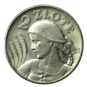 II RP, 2 złote 1925, Londyn, Żniwiarka (705)