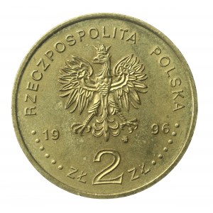 III RP, 2 złoty 1996, Sigismund Augustus (750)
