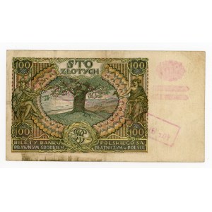 GG, 100 gold 1932 AJ. - false period occupation overprint (189)