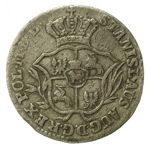 Stanislaw August Poniatowski, 2 pennies (half gold) 1773 A.P., Warsaw (790)