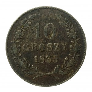 Città libera di Cracovia, 10 groszy 1835 (797)