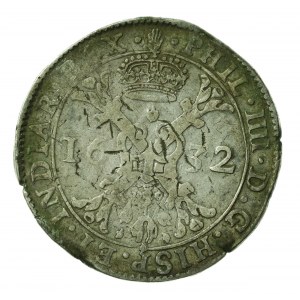 Španělské Nizozemsko, Filip IV., patagon 1632, Antverpy (852)