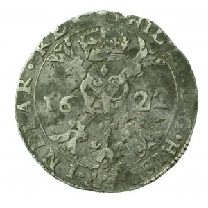 Španělské Nizozemsko, Filip IV., patagon 1622, Tournai (858)