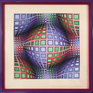 Victor Vasarely ( 1906 - 1997 ), Lava