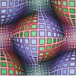 Victor Vasarely ( 1906 - 1997 ), Lava