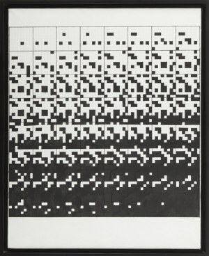 Ryszard Winiarski ( 1936 -2006 ), Przypadek w grze 8 x 8 ( Chance in game 8 x 8 ), 1999