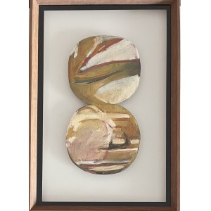 Jan Berdyszak ( 1934 - 2014 ), from the series - Double Circles, 1962