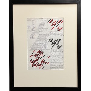 Jerzy Grabowski ( 1933 - 2004 ), Wtręty w strukturze progresu 6/6 - system cyfr, 1982