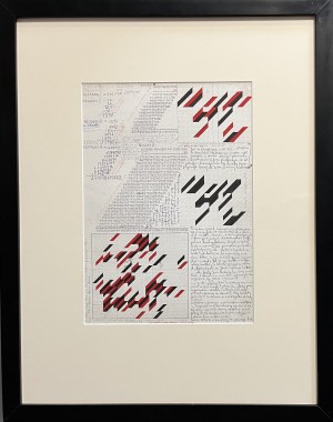 Jerzy Grabowski ( 1933 - 2004 ), Wtręty w strukturze progresu 6/6 - system cyfr, 1982
